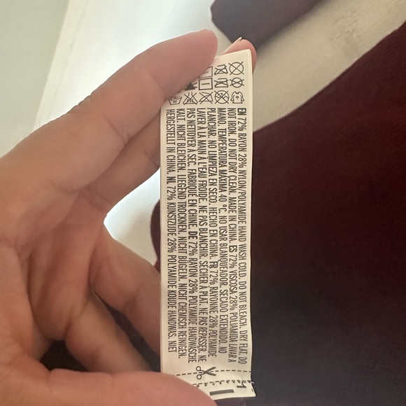 Forever21 Burgundy Sweater Dress in the Size M - Picture 6 of 7